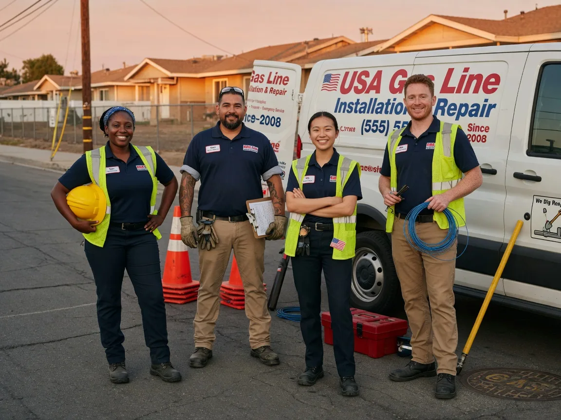 Gas Line Installation company in Stephens City, VA